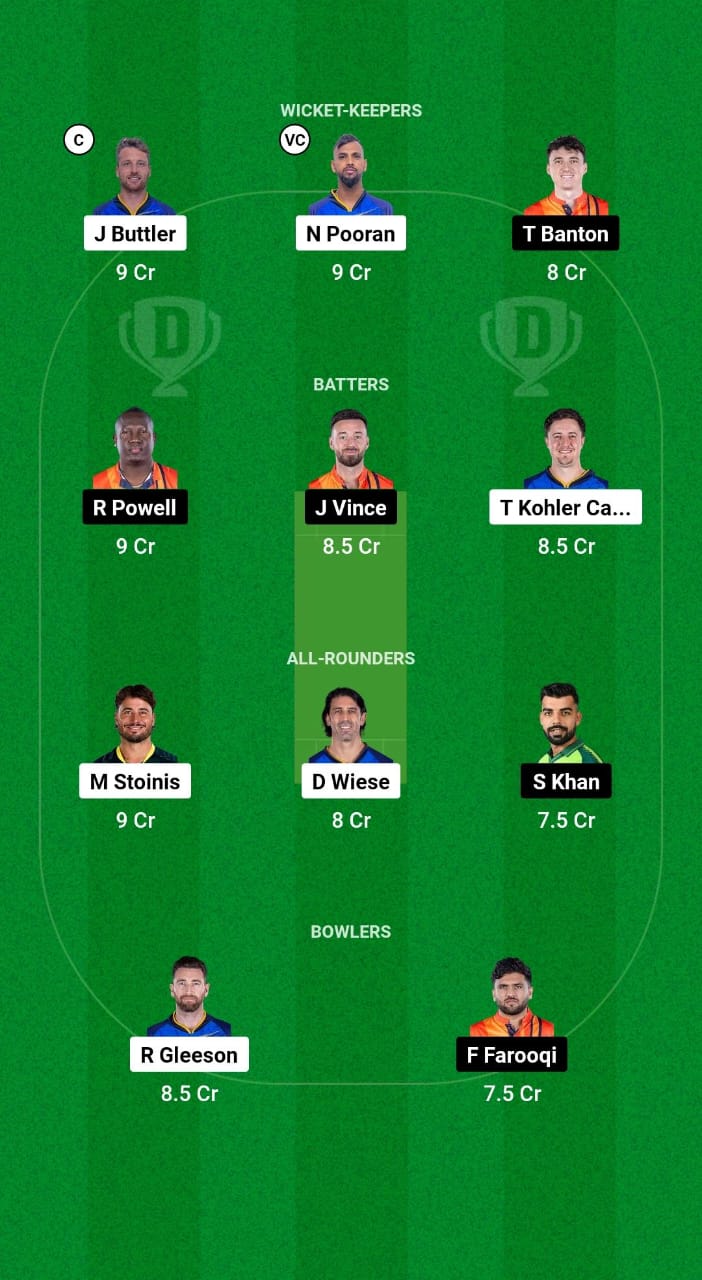1000533501 DG vs DB Dream11 Prediction Fantasy Cricket Tips Dream11 Team Abu Dhabi T10 2024