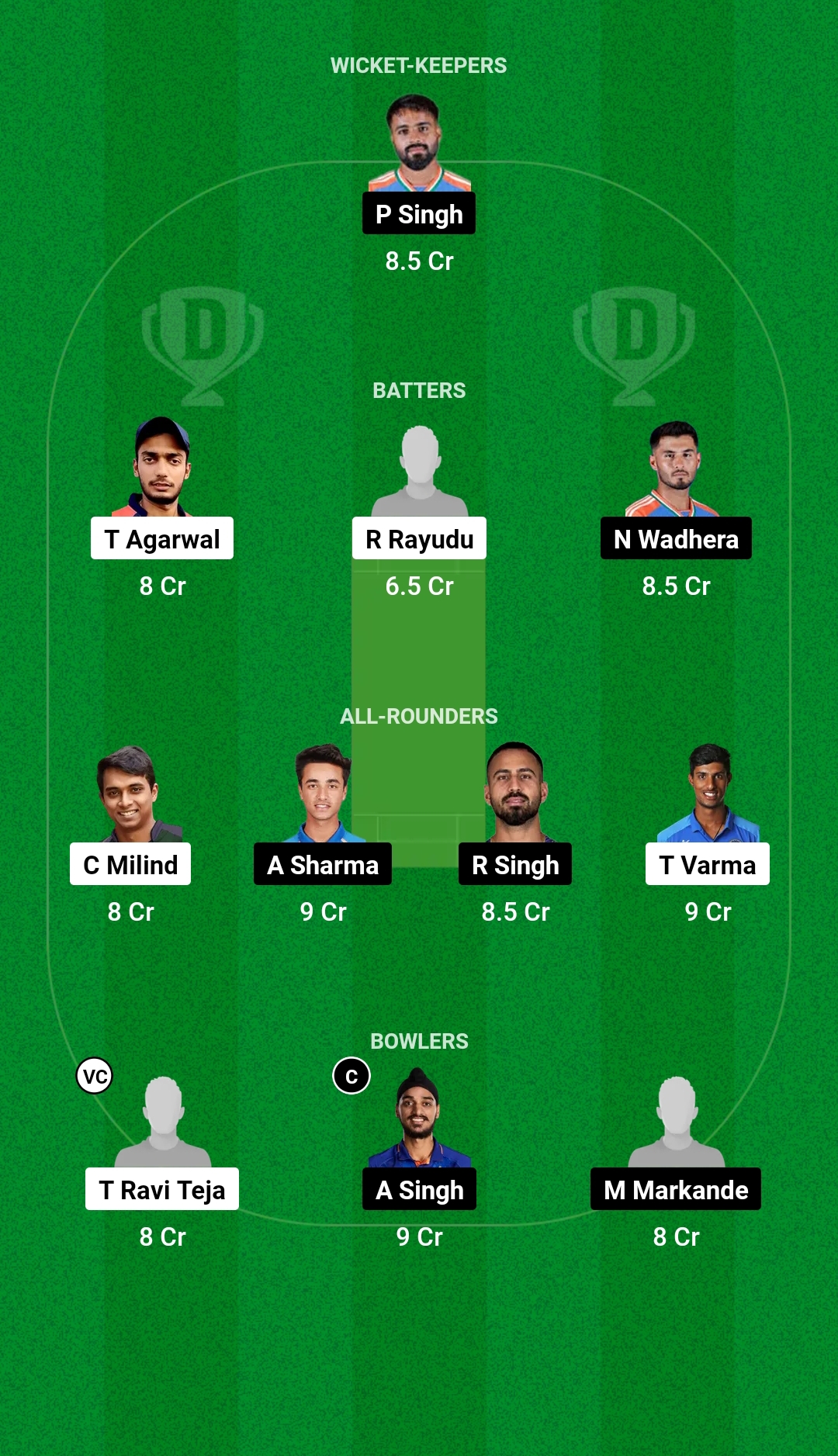 HYD vs PUN Dream11 Prediction Fantasy Cricket Tips Dream11 Team Indian Domestic T20 Trophy 2024 
