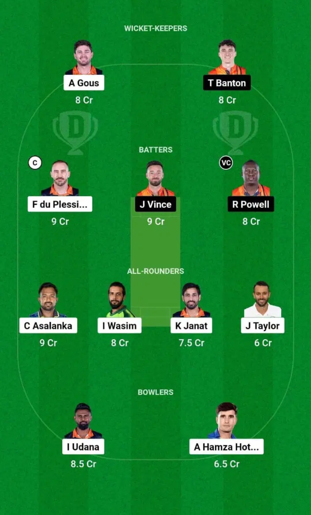 1000535388 MSA vs DB Dream11 Prediction Fantasy Cricket Tips Dream11 Team Abu Dhabi T10 2024