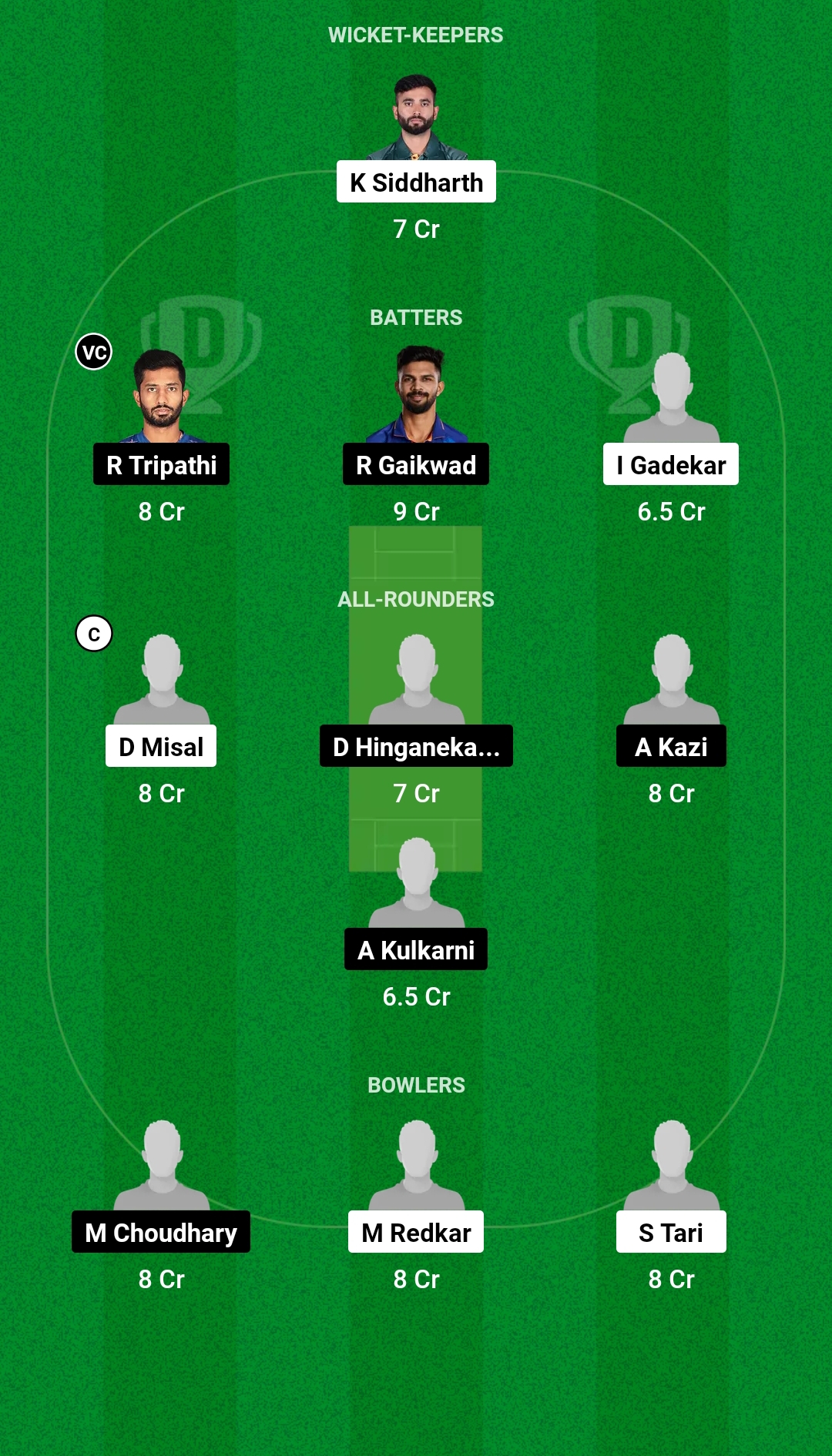 GOA vs MAH Dream11 Prediction Fantasy Cricket Tips Dream11 Team Indian Domestic T20 Trophy 2024 