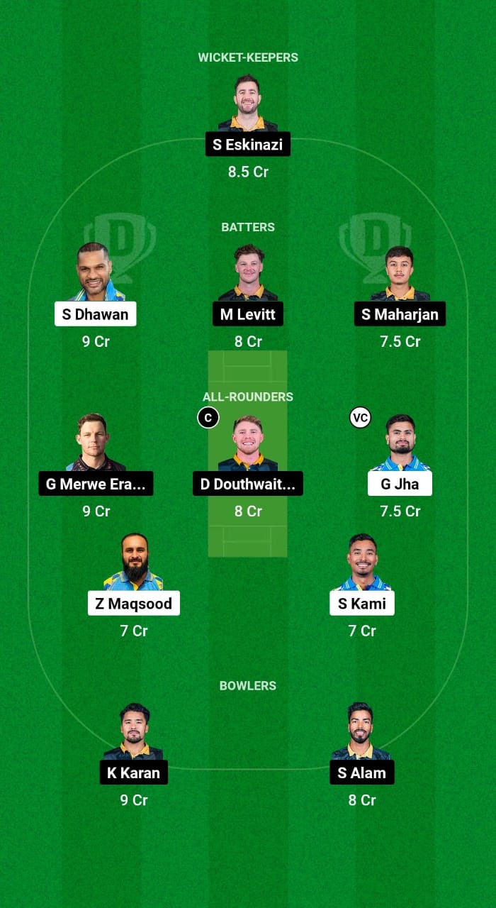 KNY vs KMG Dream11 Prediction Fantasy Cricket Tips Dream11 Team Nepal Premier League T20 2024 