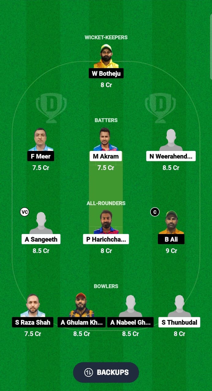 CEC-B vs KWM Dream11 Prediction Fantasy Cricket Tips Dream11 Team Kuwait T20 Challengers Trophy 2024 