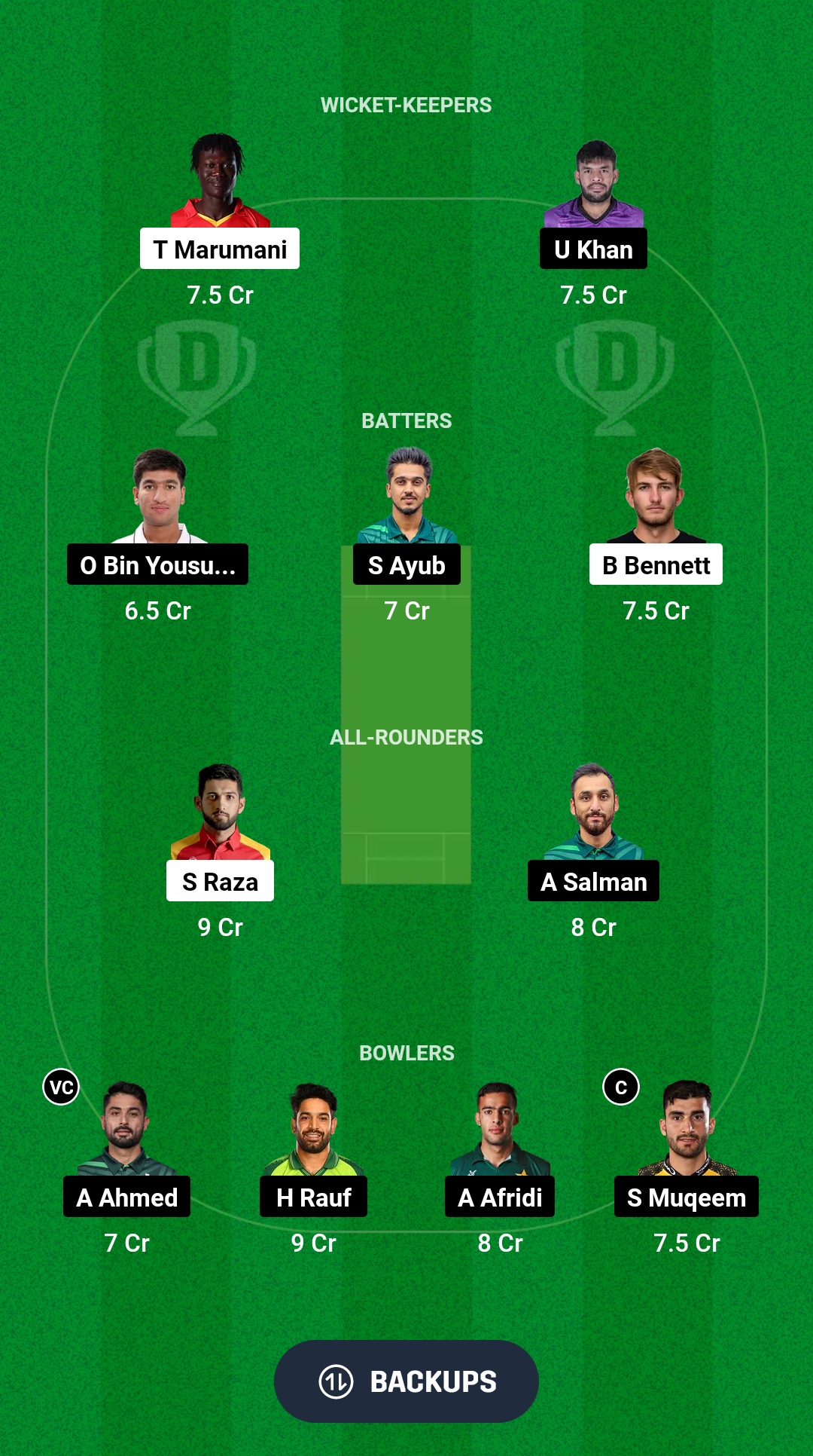 1000537962 ZIM vs PAK Dream11 Prediction Fantasy Cricket Tips Dream11 Team Pakistan Tour of Zimbabwe 2024