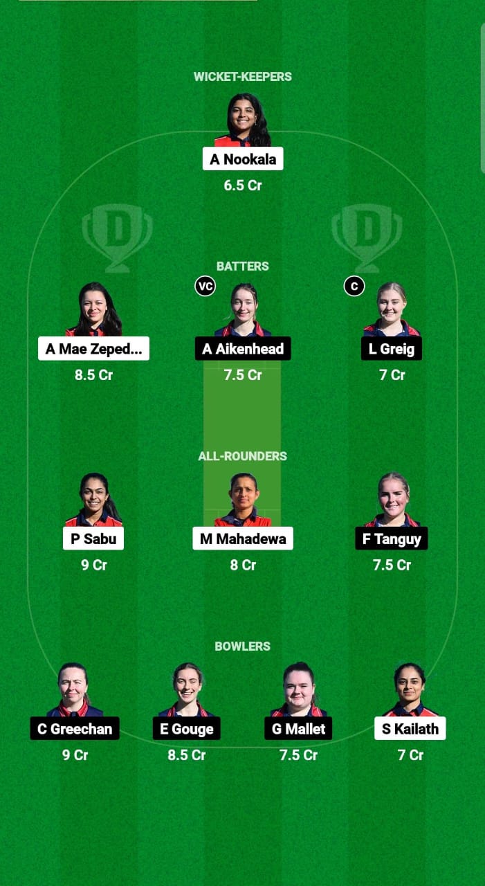 AUT-W vs JER-W Dream11 Prediction Fantasy Cricket Tips Dream11 Team ECC Women T10 2024 