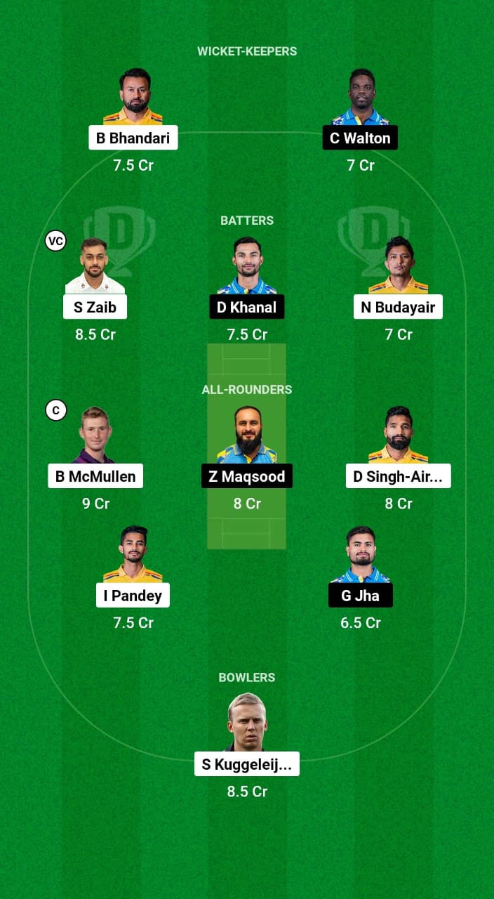 SPR vs KNY Dream11 Prediction Fantasy Cricket Tips Dream11 Team Nepal Premier League T20 2024 