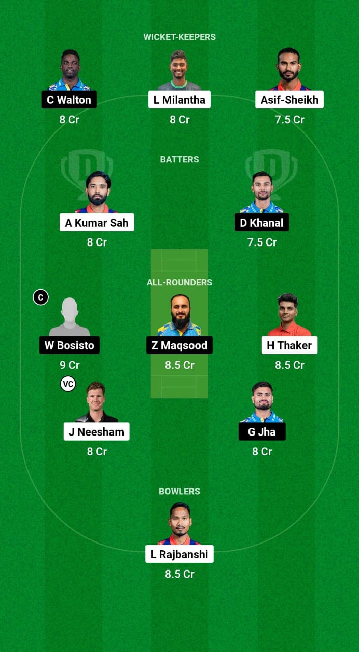 JKB vs KNY Dream11 Prediction Fantasy Cricket Tips Dream11 Team Nepal Premier League 2024 