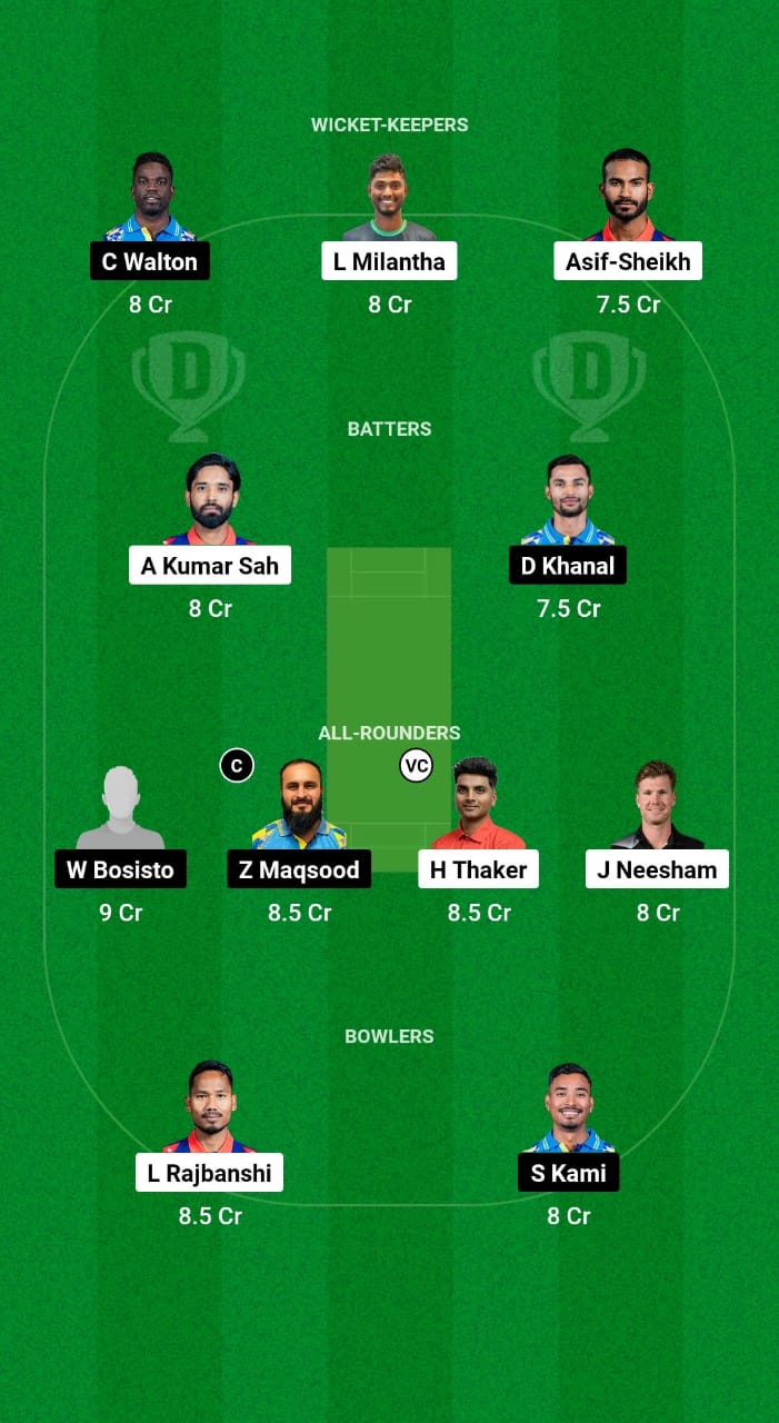 JKB vs KNY Dream11 Prediction Fantasy Cricket Tips Dream11 Team Nepal Premier League 2024 