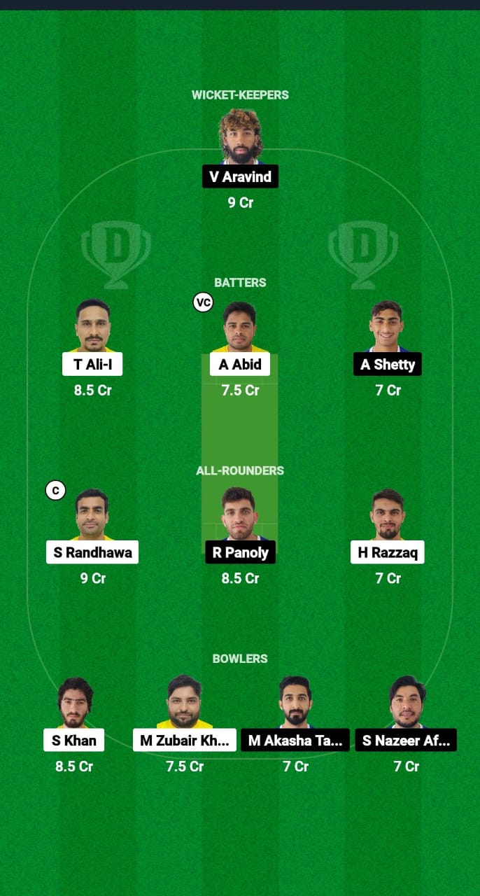 ABD vs DUB Dream11 Prediction Fantasy Cricket Tips Dream11 Team Emirates D10 2024 