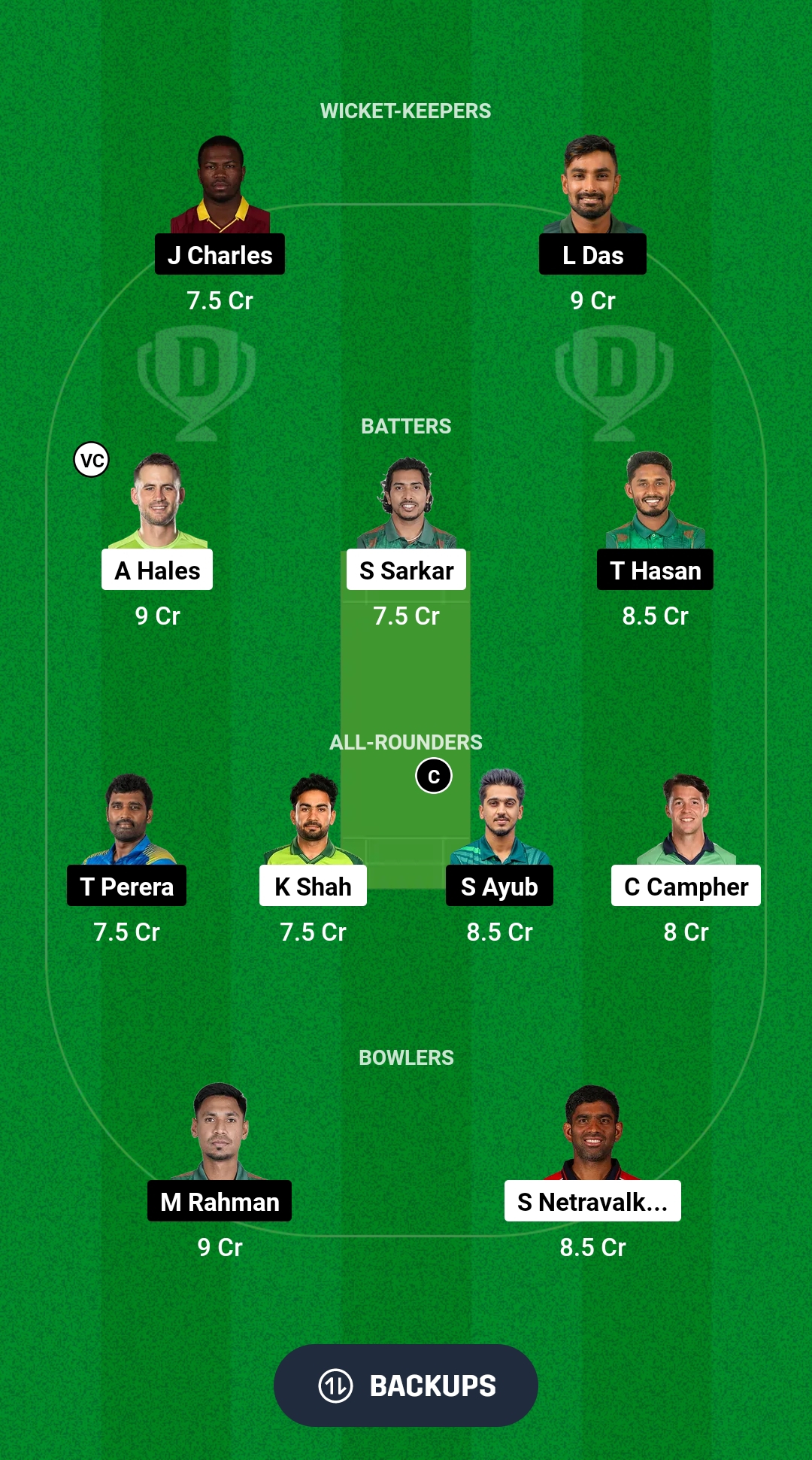 RAN vs DC Dream11 Prediction Fantasy Cricket Tips Dream11 Team BPL 2024 