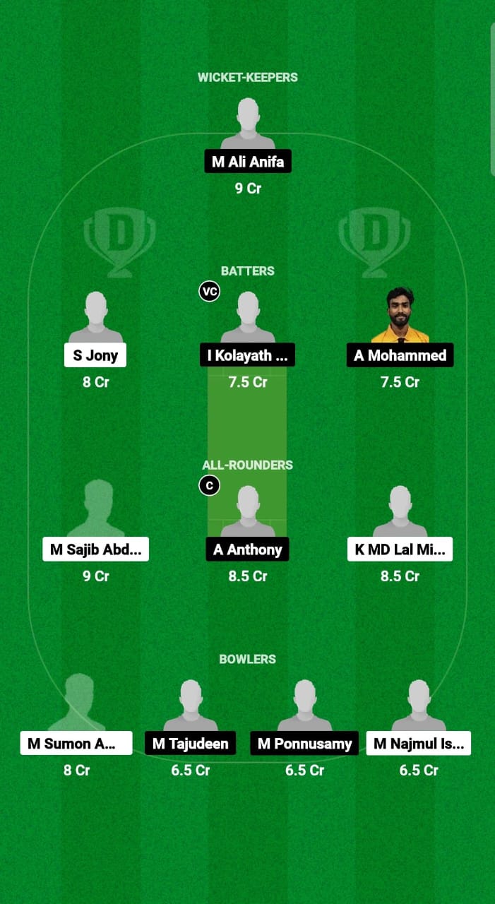 OSM vs CHK Dream11 Prediction Fantasy Cricket Tips Dream11 Team Kuwait Challengers League B T20 2024 