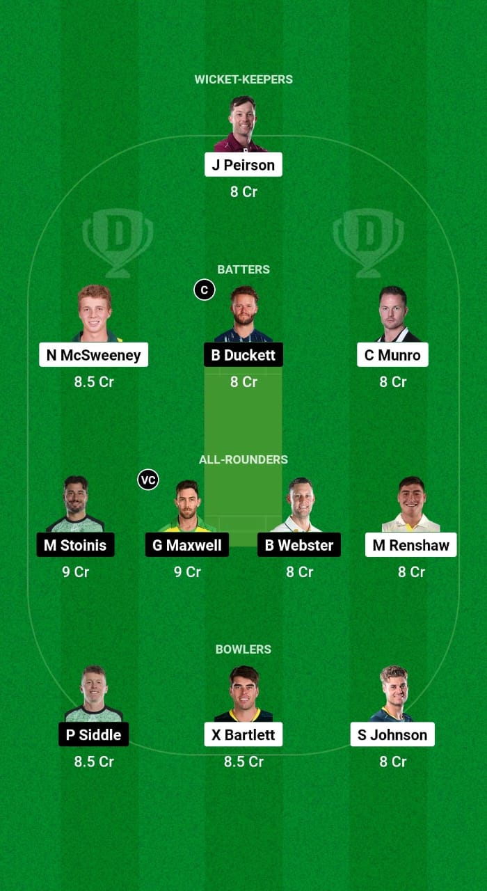 HEA vs STA Dream11 Prediction Fantasy Cricket Tips Dream11 Team BBL 2024 