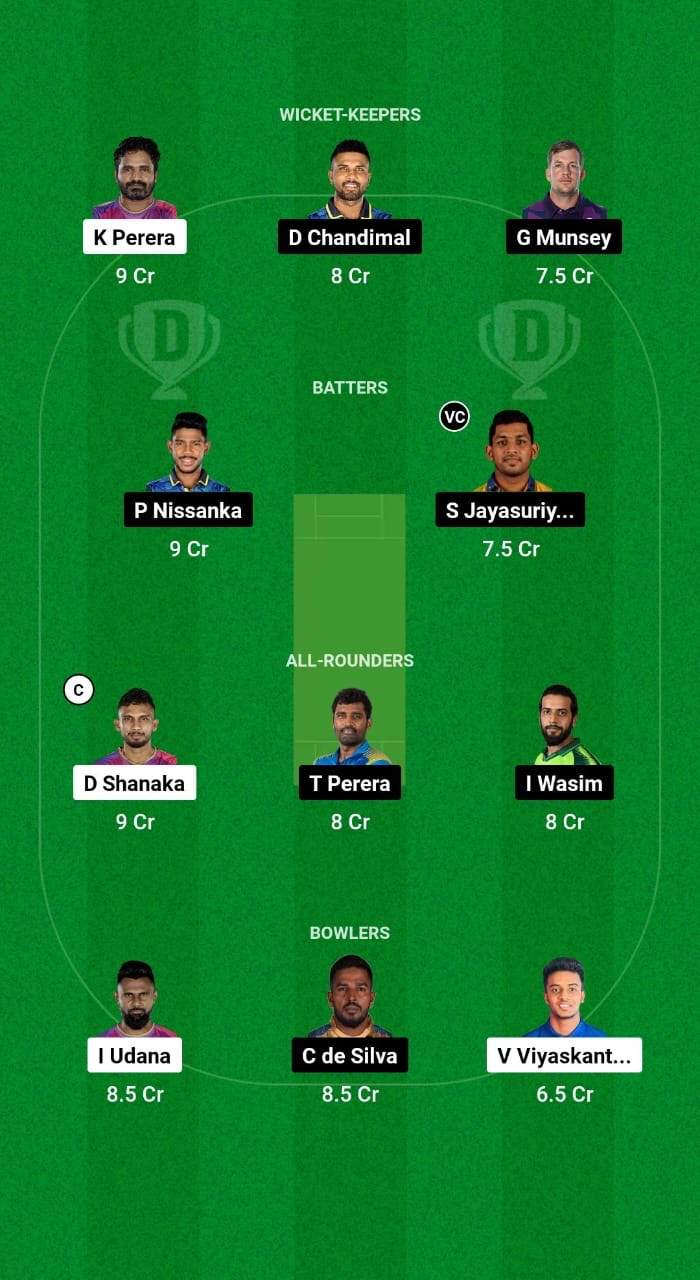 HBT vs KB Dream11 Prediction Fantasy Cricket Tips Dream11 Team Lanka T10 Super League