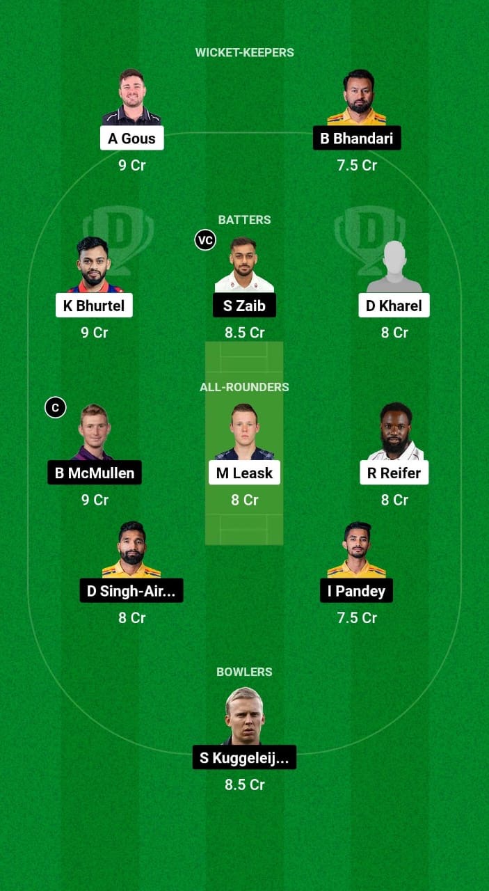 PKA vs SPR Dream11 Prediction Fantasy Cricket Tips Dream11 Team Nepal Premier League T20