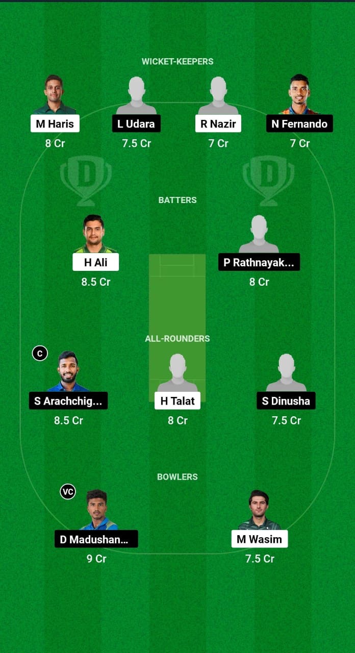 40386a6c 48a0 4625 9ccd 4b310f26a926 PK-A vs SL-A Dream11 Prediction Fantasy Cricket Tips Dream11 Team Sri Lanka A Tour of Pakistan