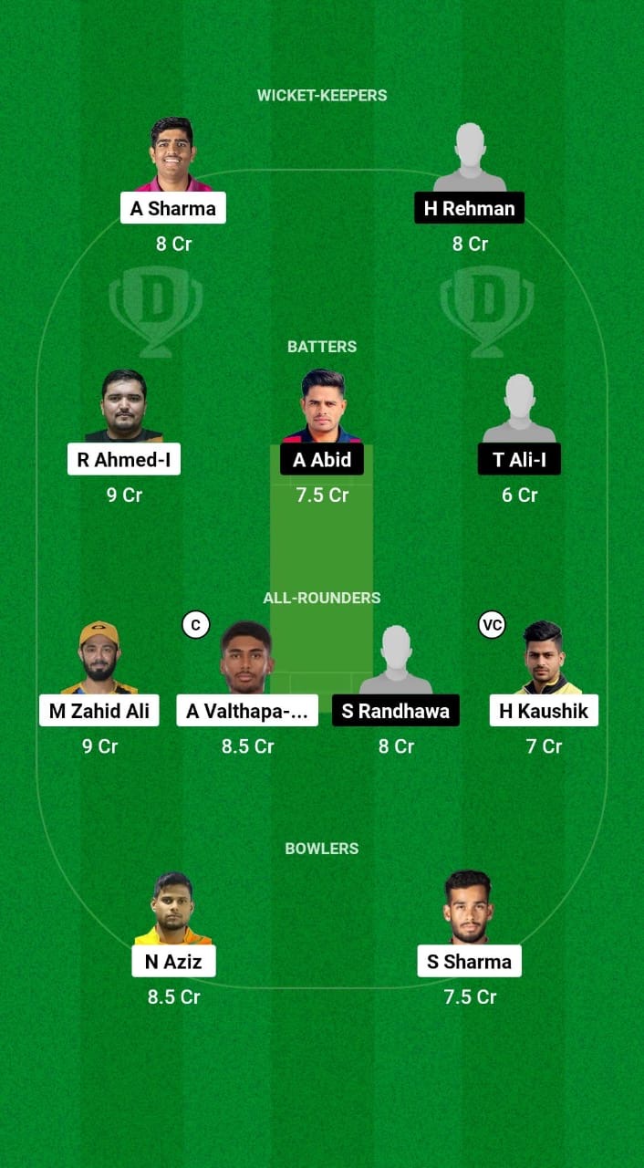 FUJ vs ABD Dream11 Prediction Fantasy Cricket Tips Dream11 Team Emirates D10