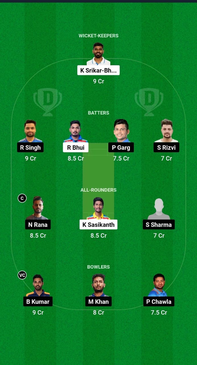 AND vs UP Dream11 Prediction Fantasy Cricket Tips Dream11 Team Indian Domestic T20 Trophy