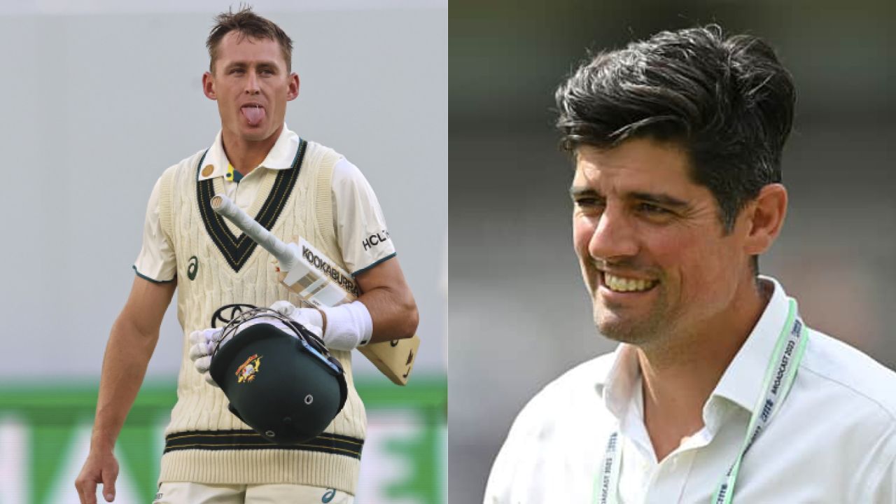 Alastair Cook And Marnus Labuschagne