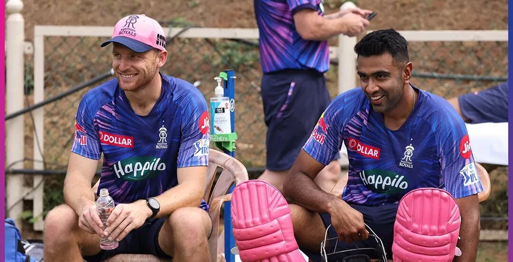 Ravichandran Ashwin and Jos Buttler