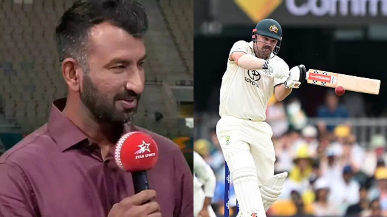 Cheteshwar Pujara Travis Head