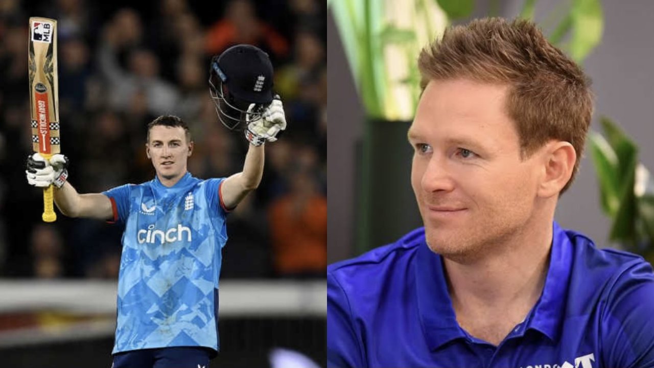 Eoin Morgan And Harry Brook
