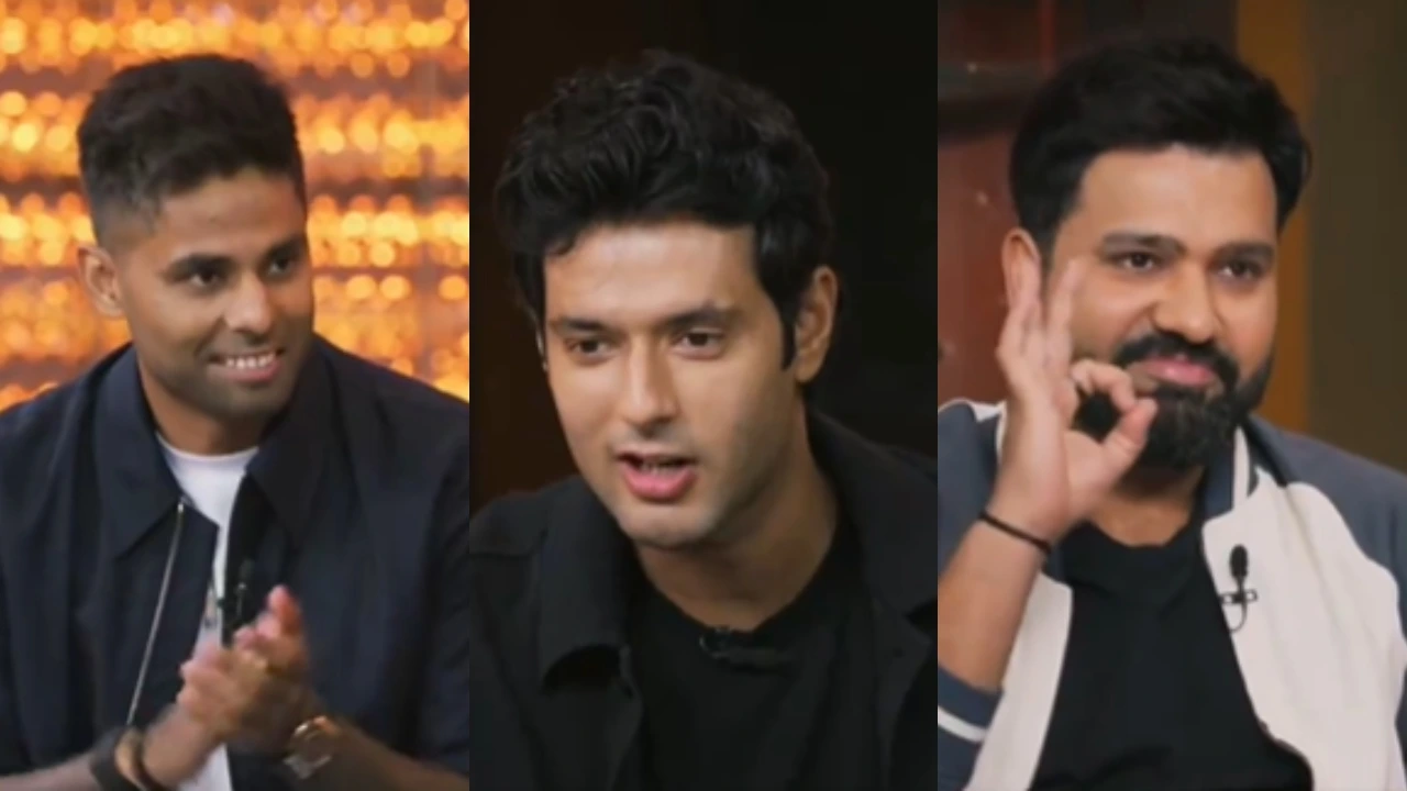 Suryakumar Yadav, Shivam Dube and Rohit Sharma