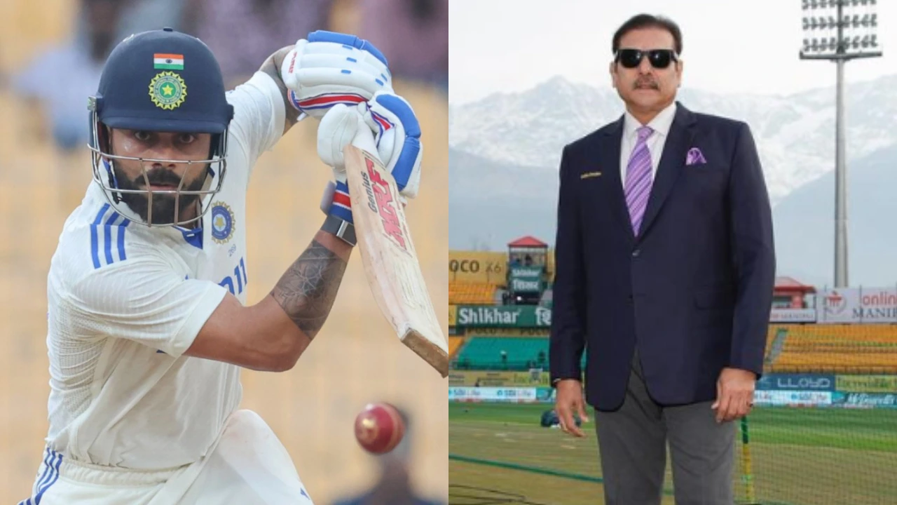 Virat Kohli and Ravi Shastri