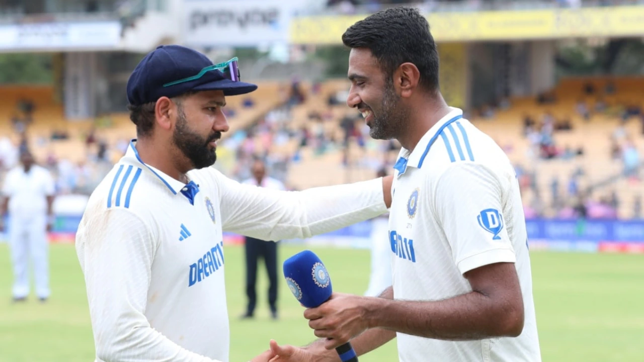 Rohit Sharma and Ravichandran Ashwin