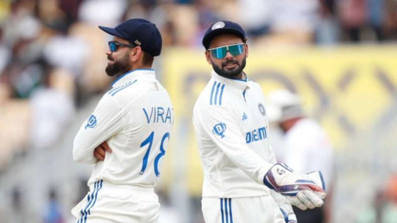 Virat Kohli and Rishabh Pant