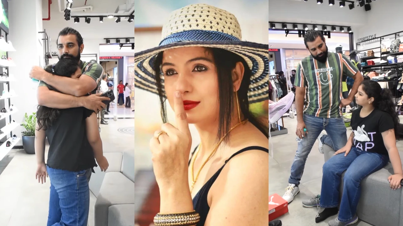 Hasin Jahan and Mohammed Shami