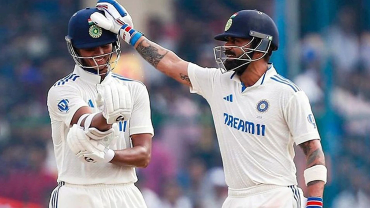 Yashasvi Jaiswal and Virat Kohli