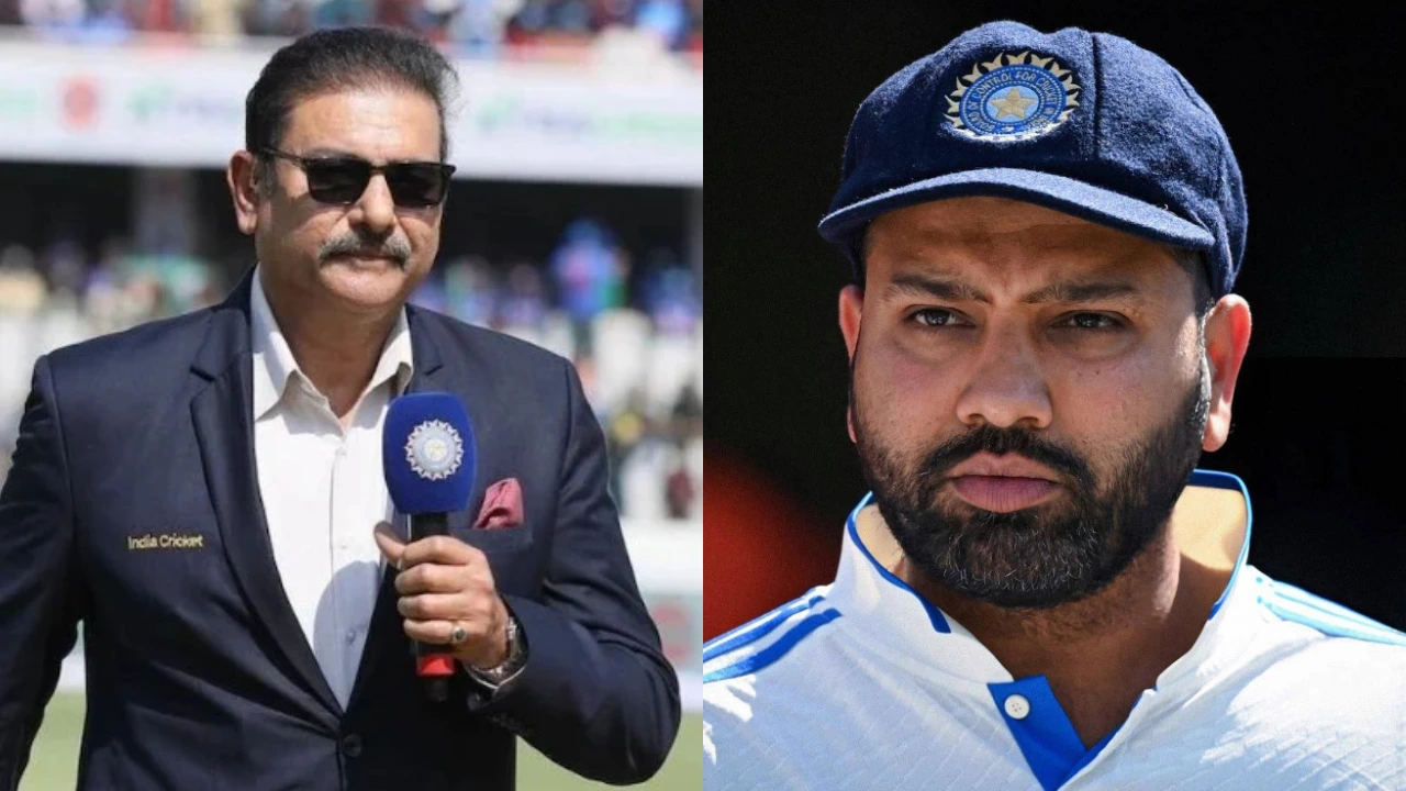 Ravi Shastri and Rohit Sharma