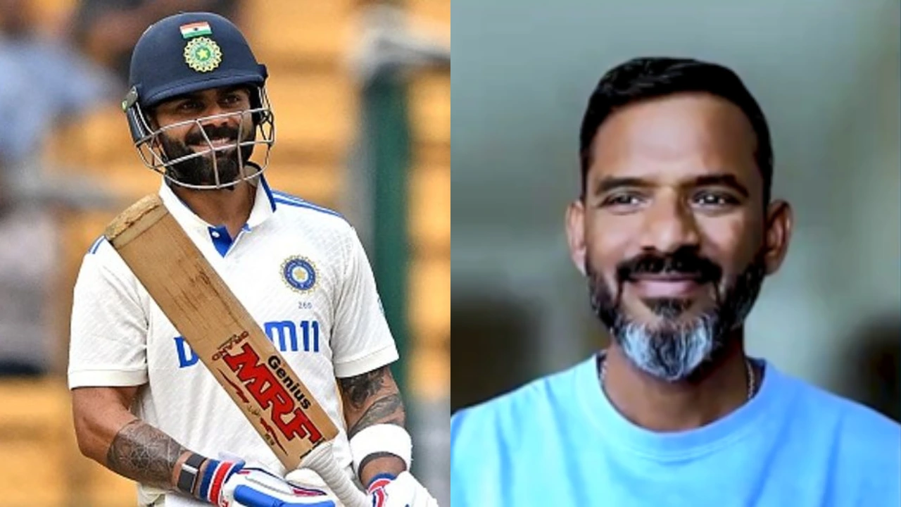 Virat Kohli and R Sridhar