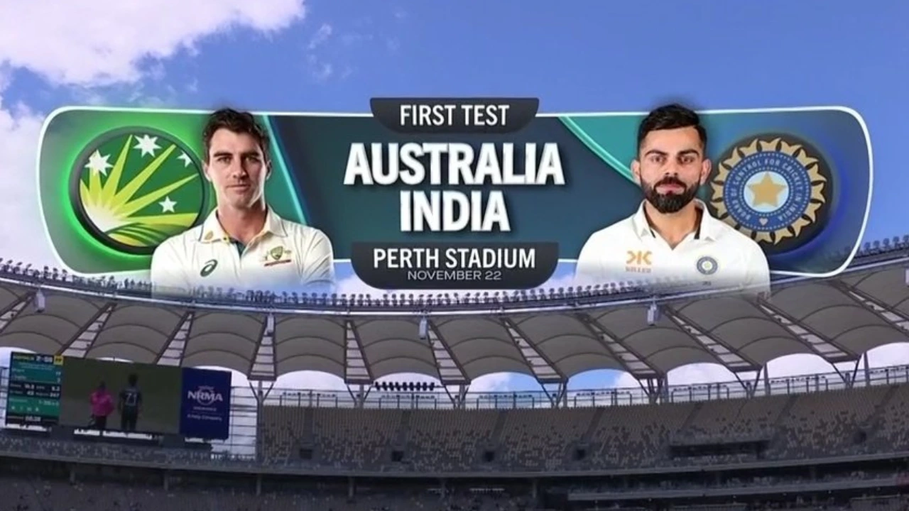 Pat Cummins and Virat Kohli in Australia