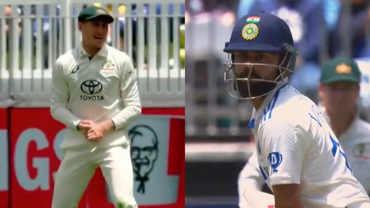 Marnus Labuschagne and Virat Kohli