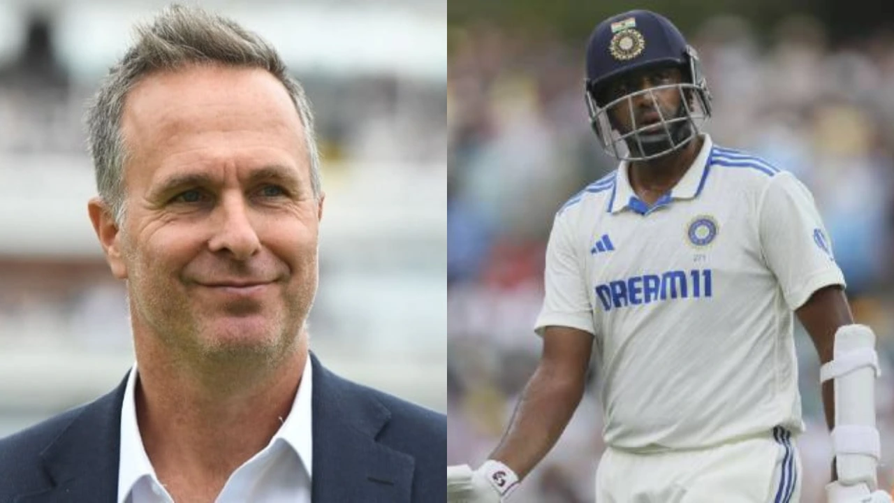 Michael Vaughan and Ravichandran Ashwin