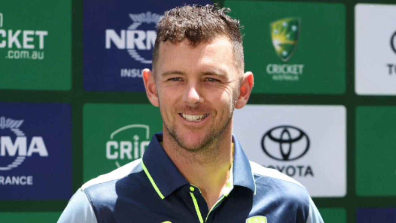 Josh Hazlewood of Australia