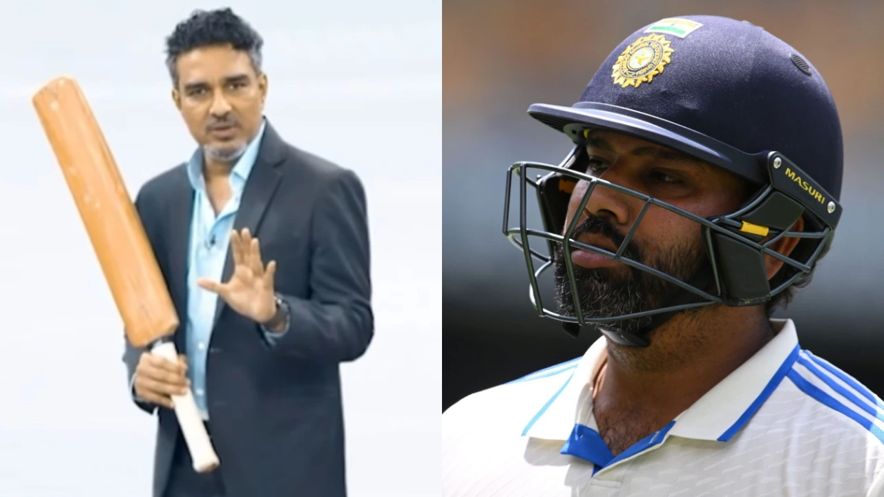 Sanjay Manjrekar and Rohit Sharma