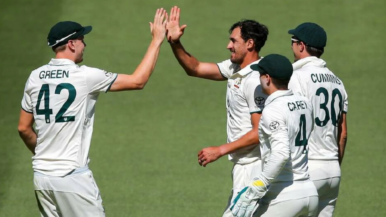 Cameron Green and Mitchell Starc