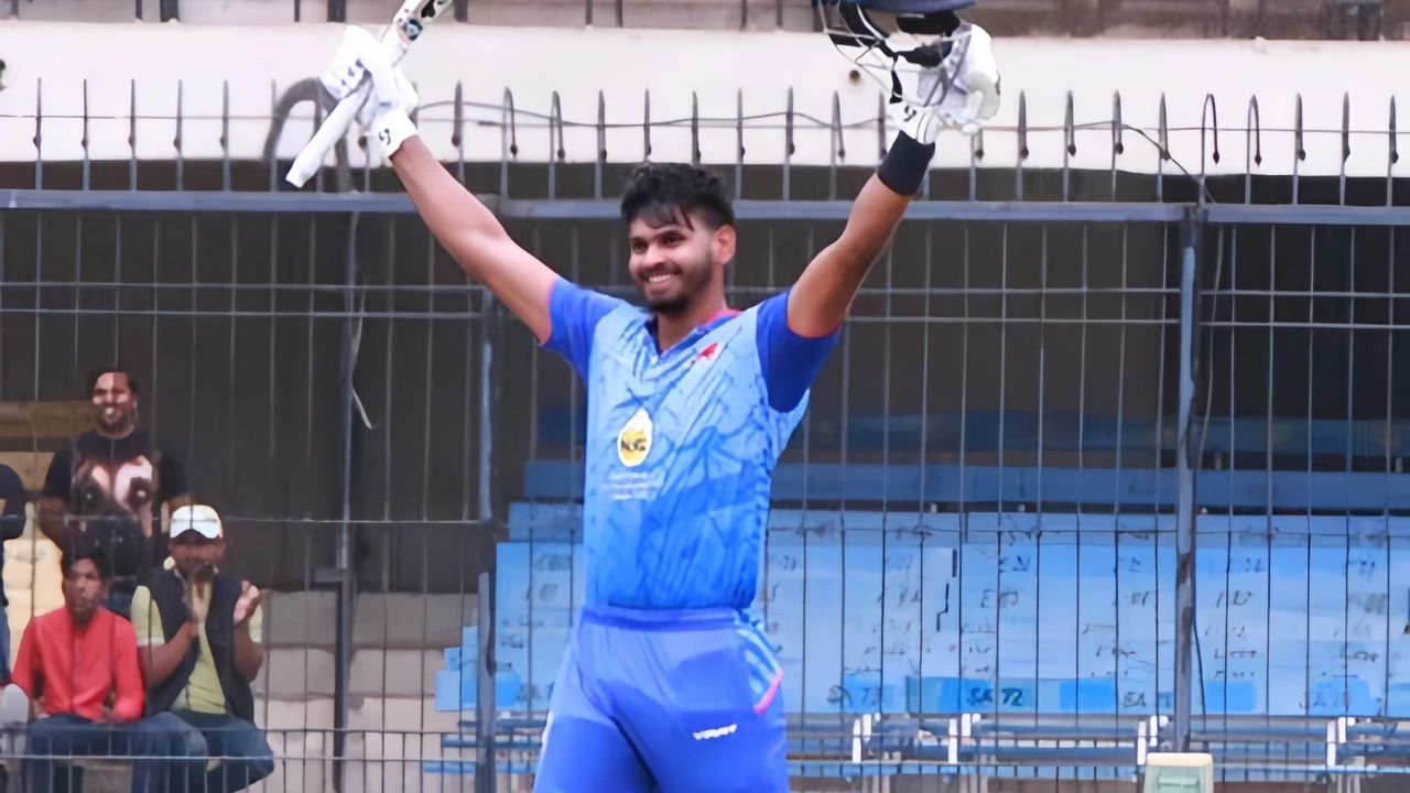 Shreyas Iyer hits a century in Syed Mushtaq Ali Trophy 2024-25