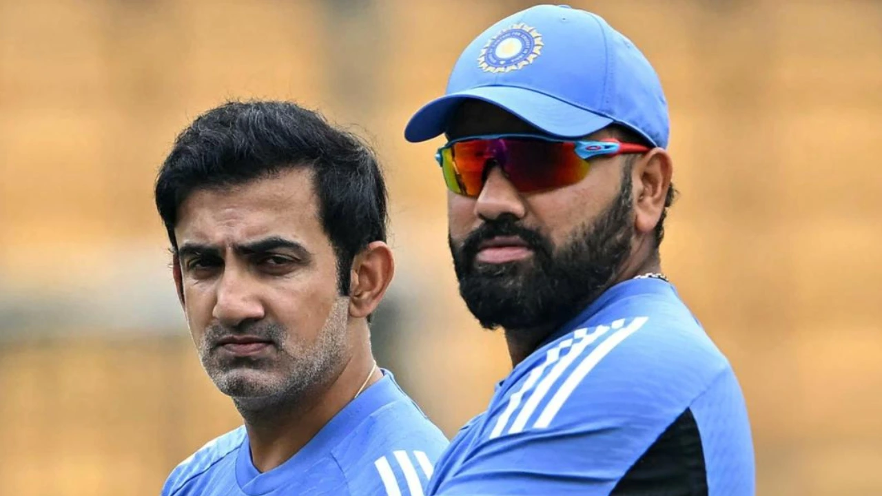 ICC Champions Trophy 2025:  Gautam Gambhir and Rohit Sharma
