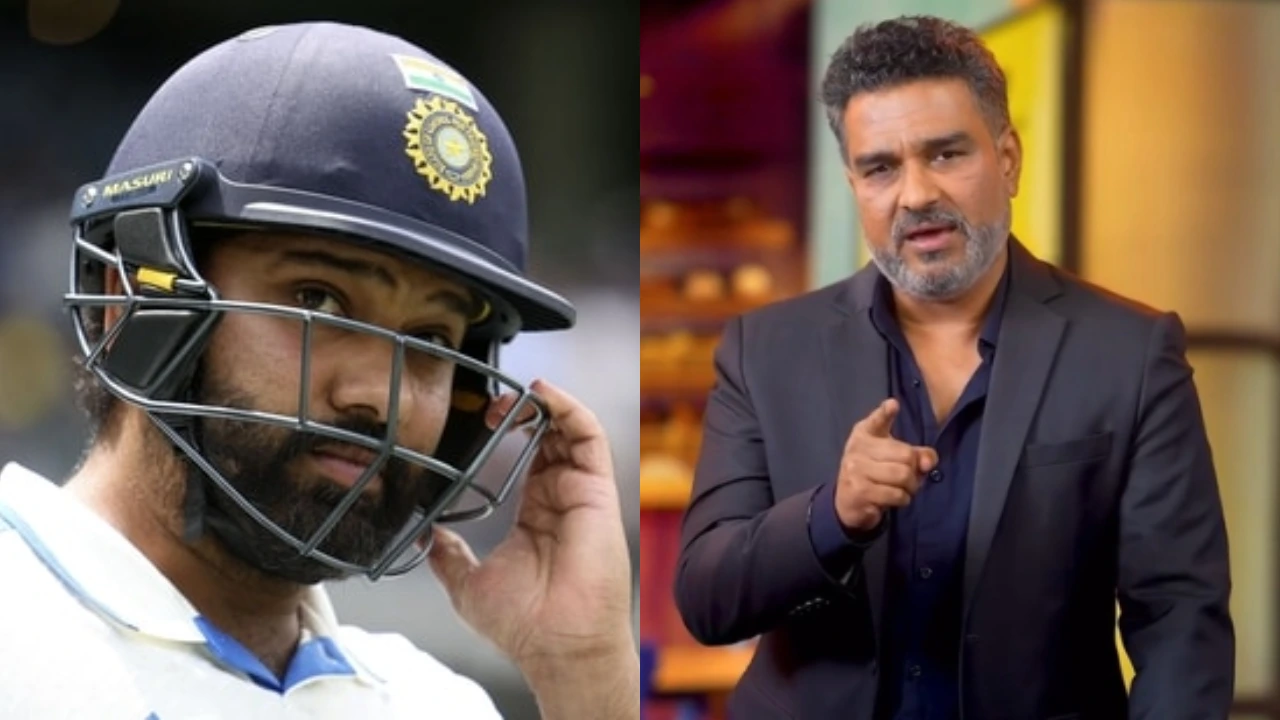 Rohit Sharma and Sanjay Manjrekar