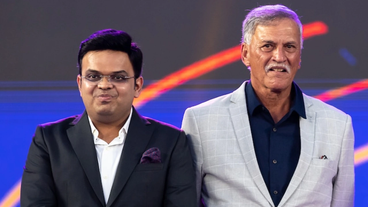 BCCI President Roger Binny and Jay Shah