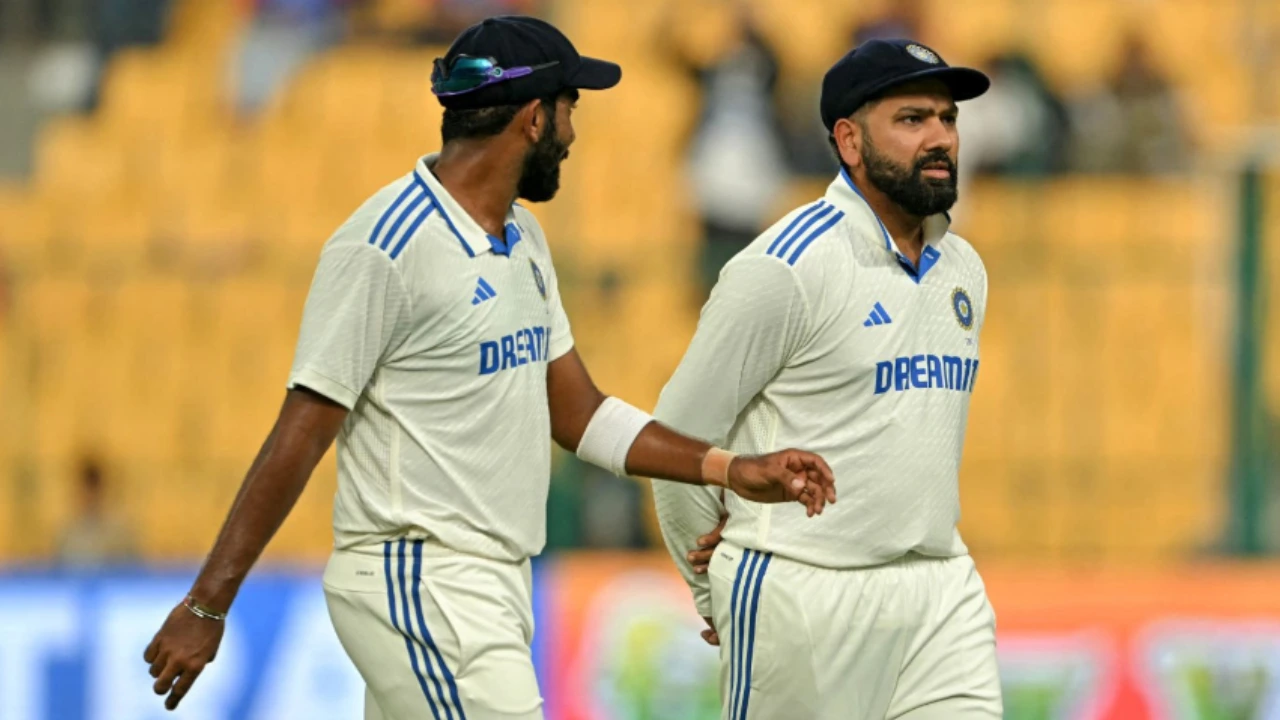 Jasprit Bumrah and Rohit Sharma, IND vs AUS