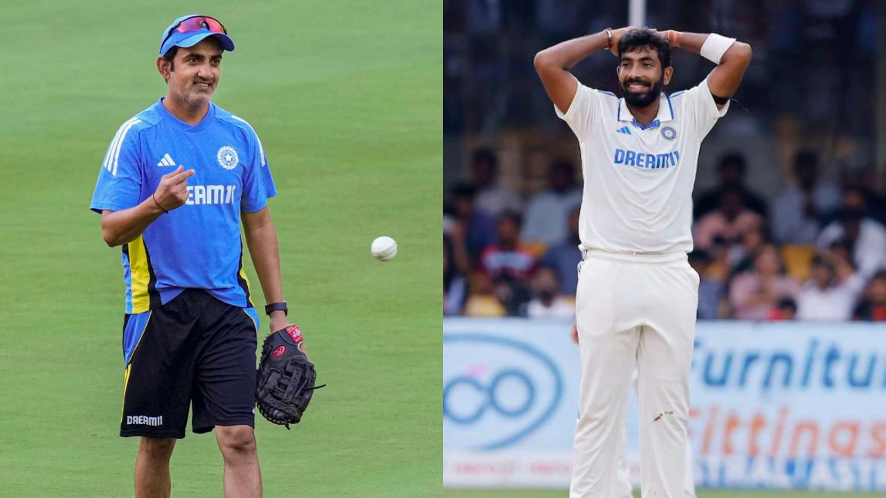Gautam Gambhir And Jasprit Bumrah