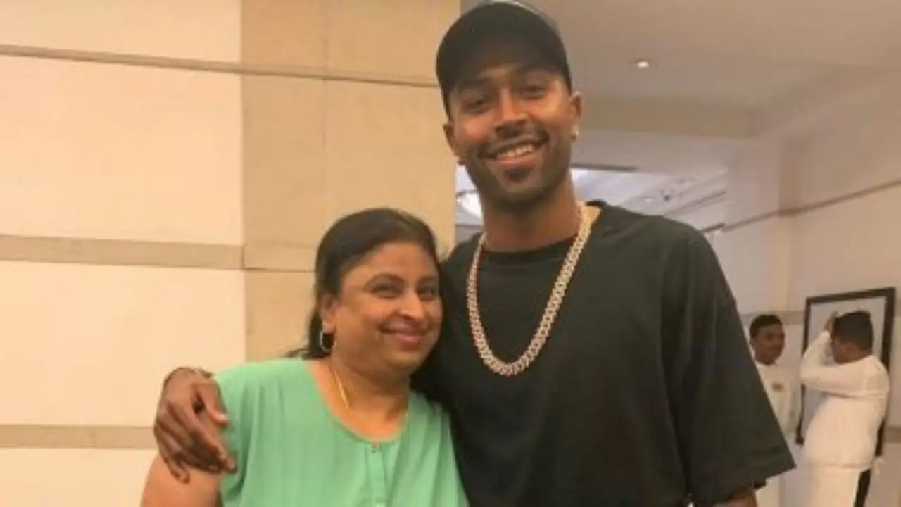 Hardik Pandya Mother Hardik Pandya Mother