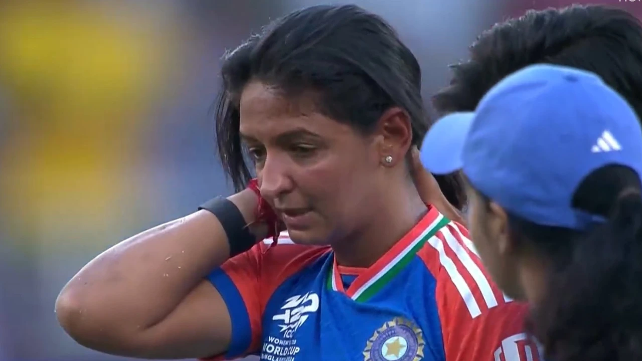 Harmanpreet Kaur Injured
