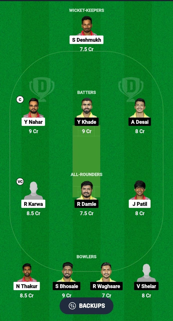 JAI vs NOK Dream11 Prediction Fantasy Cricket Tips Dream11 Team Pune T20 Olympia Trophy