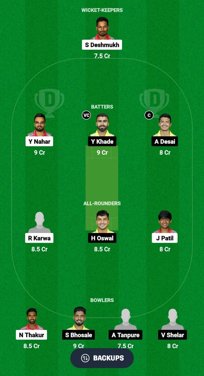 JAI vs NOK Dream11 Prediction Fantasy Cricket Tips Dream11 Team Pune T20 Olympia Trophy