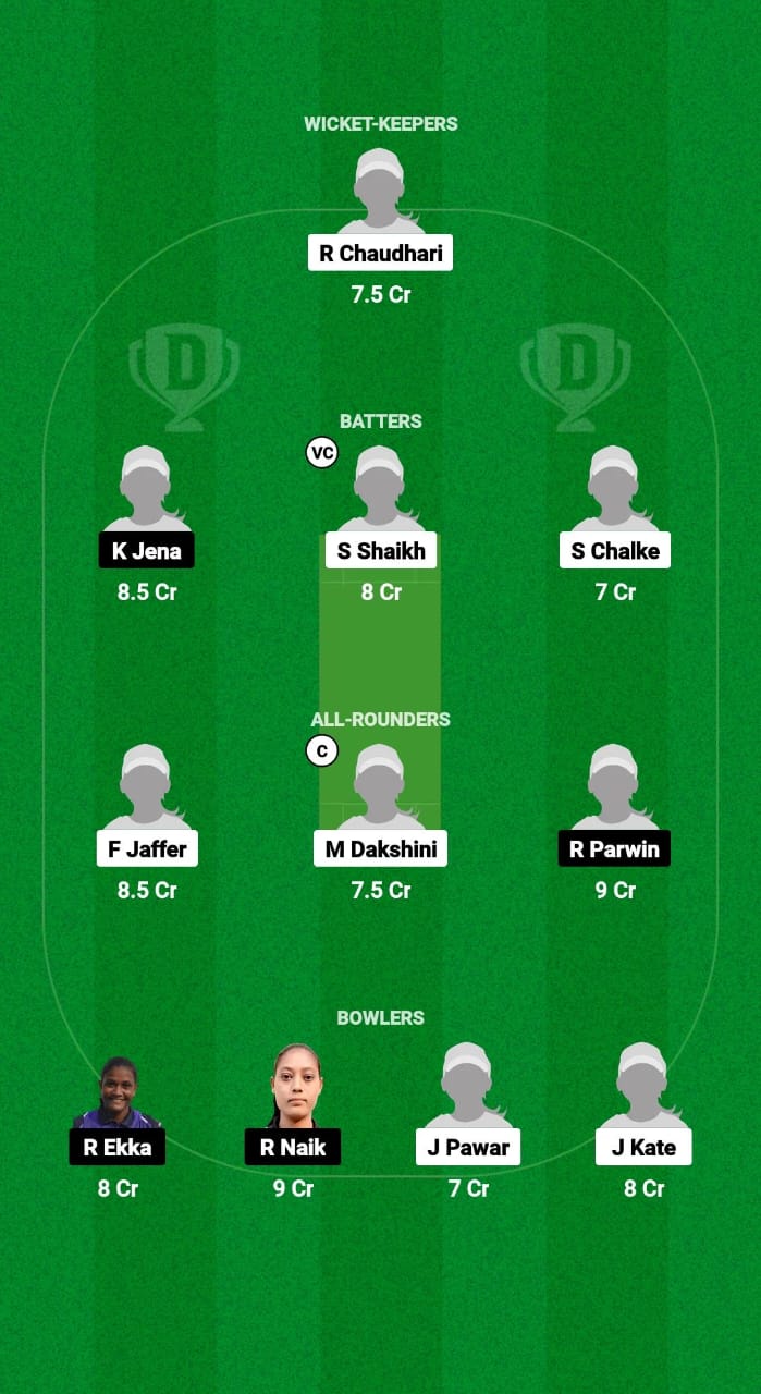 MUM-W vs ODS-W Dream11 Prediction Fantasy Cricket Tips Dream11 Team Indian Domestic Women's T20 Trophy