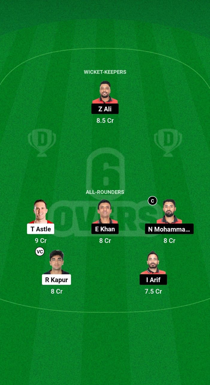 IMG 20241031 WA0021 NZ vs HK Dream11 Prediction Fantasy Cricket Tips Dream11 Team Hong Kong Sixes